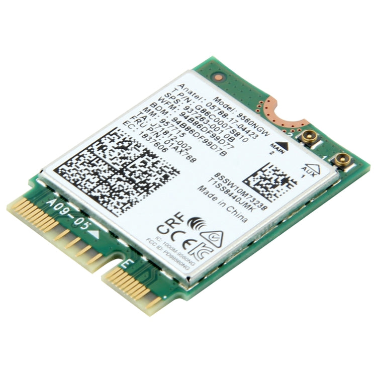 9560NGW Dual Band 1.73Gbps Wireless for Intel 9560ac NGFF Key E Wifi Card 8020.11ac Bluetooth 5.0 Laptop for Windows 10 - Add-on Cards by PMC TechLife | Online Shopping South Africa | PMC TechLife | Buy Now Pay Later Mobicred