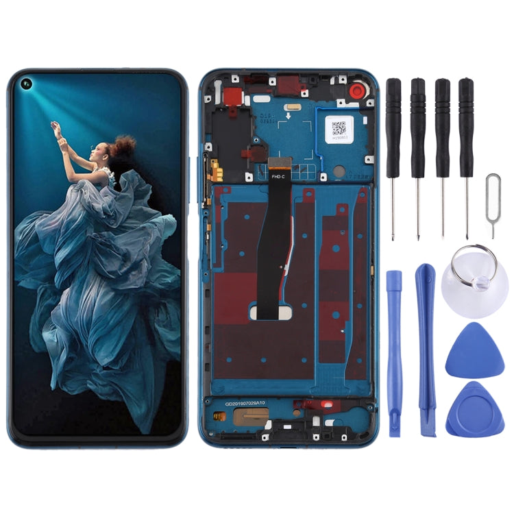 OEM LCD Screen for Huawei Honor 20 Pro Digitizer Full Assembly with Frame(Blue) - LCD Screen by PMC Jewellery | Online Shopping South Africa | PMC Jewellery