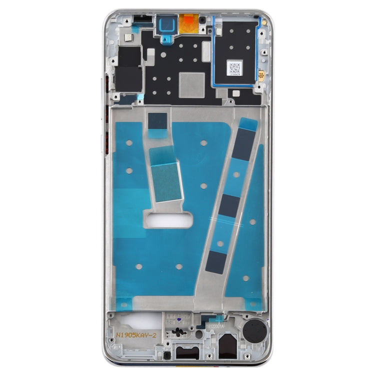 Middle Frame Bezel Plate with Side Keys for Huawei Nova 4e(White) - Full Housing Cover by PMC TechLife | Online Shopping South Africa | PMC TechLife
