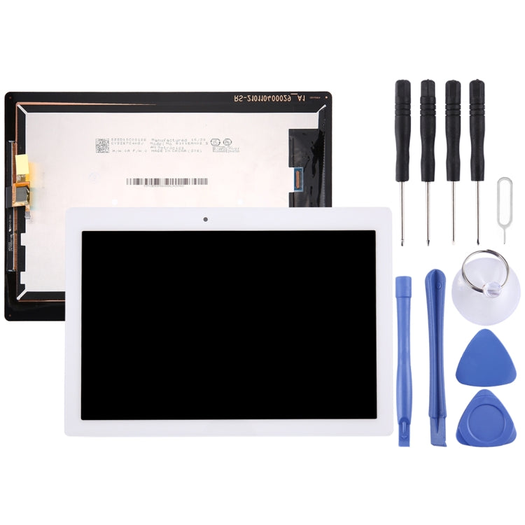 OEM LCD Screen for Lenovo Tab 2 A10-30 / TB2-X30F with Digitizer Full Assembly (White) - free shipping - PMC TechLife - Order now!