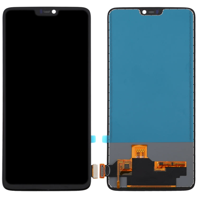 For OnePlus 6 A6000 TFT Material LCD Screen and Digitizer Full Assembly (Black) - free shipping - PMC TechLife - Order now!