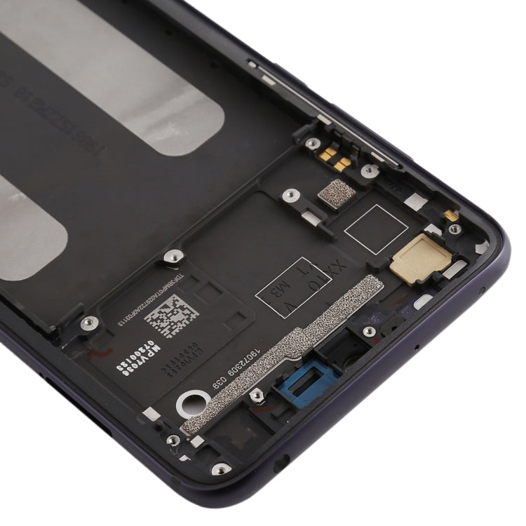 Front Housing LCD Frame Bezel Plate for Xiaomi Mi CC9 / 9 Lite(Black) - free shipping - PMC TechLife - Order now!