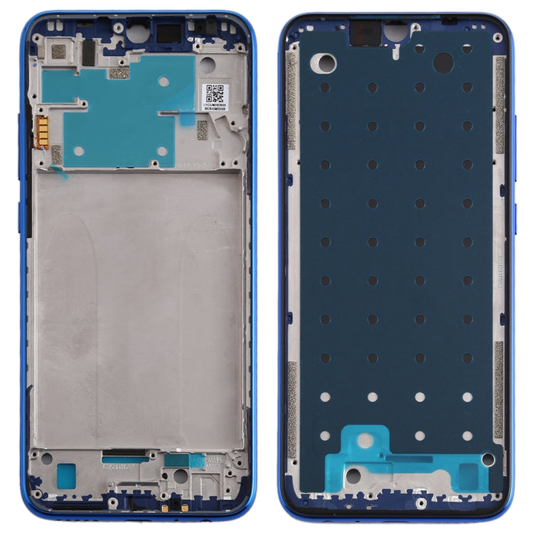 Front Housing LCD Frame Bezel Plate for Xiaomi Redmi Note 8(Blue) - Frame Bezel Plate by PMC Jewellery | Online Shopping South Africa | PMC Jewellery