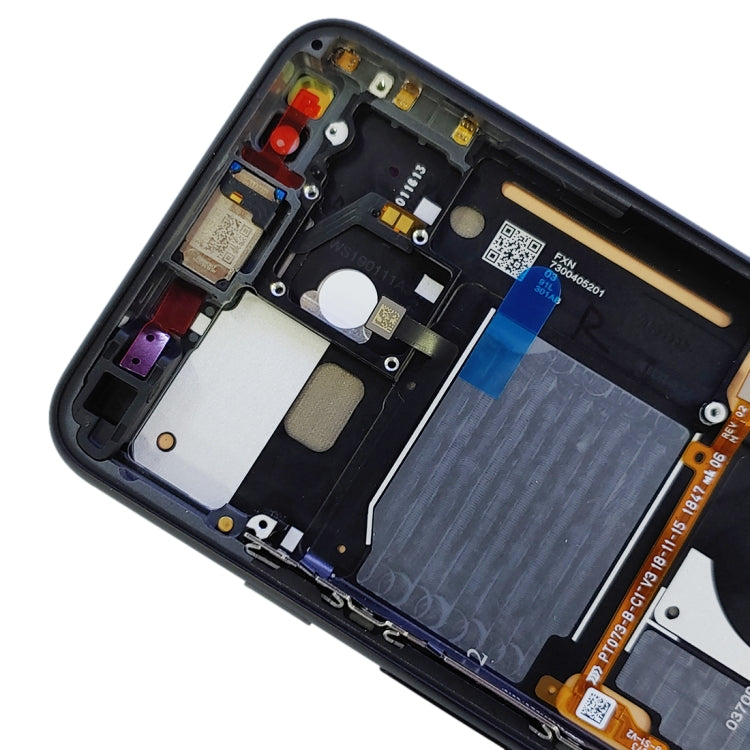 Original LCD Screen for Google Pixel 4 Digitizer Full Assembly with Frame (Black) - free shipping - PMC TechLife - Order now!