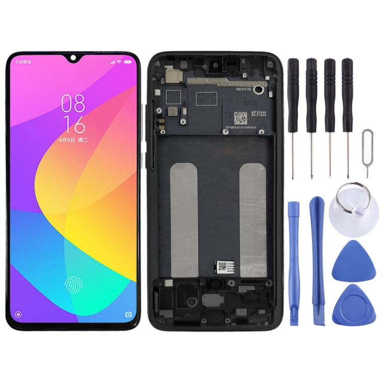 Original LCD Screen for Xiaomi Mi CC9 Digitizer Full Assembly with Frame(Black) - free shipping - PMC TechLife - Order now!
