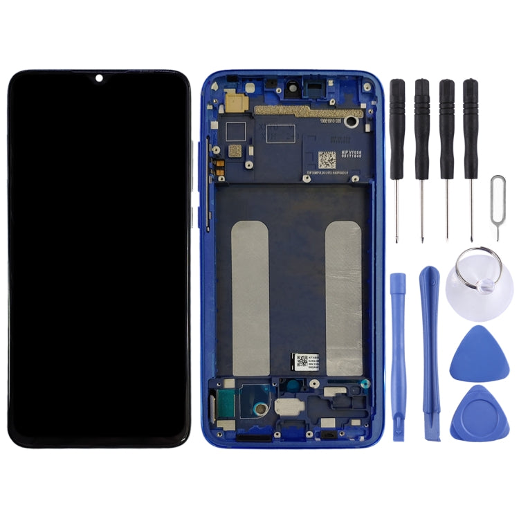 Original LCD Screen for Xiaomi Mi CC9 Digitizer Full Assembly with Frame(Blue) - LCD Screen by PMC Jewellery | Online Shopping South Africa | PMC Jewellery