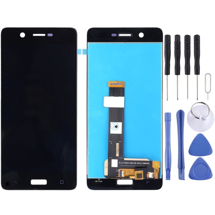 LCD Screen + Touch Panel for Nokia 5 TA-1024 TA-1027 TA-1044 TA-1053(Black) - LCD Screen by PMC Jewellery | Online Shopping South Africa | PMC Jewellery