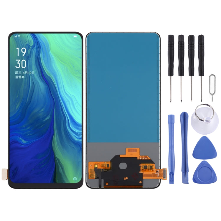 TFT Material LCD Screen and Digitizer Full Assembly (No Fingerprint Identification) For OPPO Reno - free shipping - PMC TechLife - Order now!