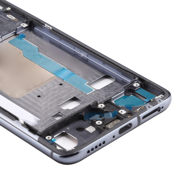 Front Housing LCD Frame Bezel Plate With Side Keys for Xiaomi Redmi K30 Pro (Black) - Frame Bezel Plate by PMC TechLife | Online Shopping South Africa | PMC TechLife