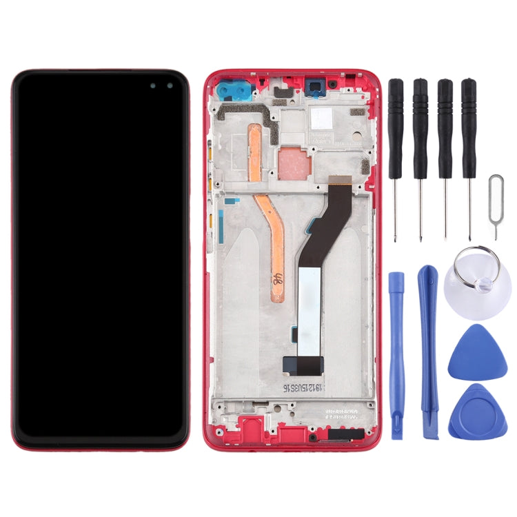 TFT LCD Screen for Xiaomi Redmi K30 4G Digitizer Full Assembly with Frame(Red) - free shipping - PMC TechLife - Order now!