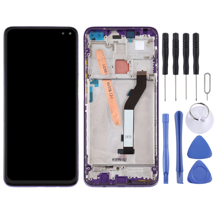 Original LCD Screen for Xiaomi Redmi K30 5G Digitizer Full Assembly with Frame(Purple) - free shipping - PMC TechLife - Order now!