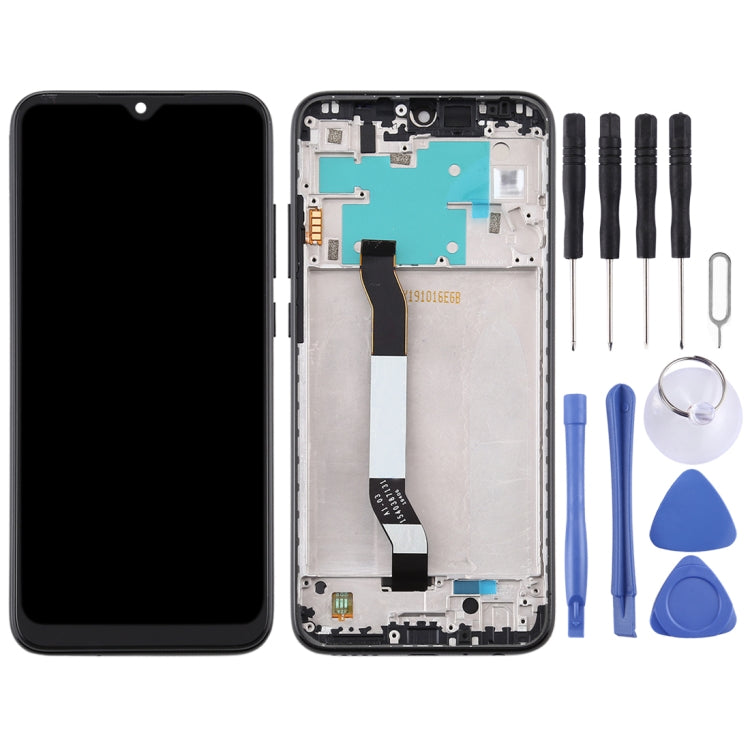 TFT LCD Screen for Xiaomi Redmi Note 8 Digitizer Full Assembly with Frame(Black) - free shipping - PMC TechLife - Order now!