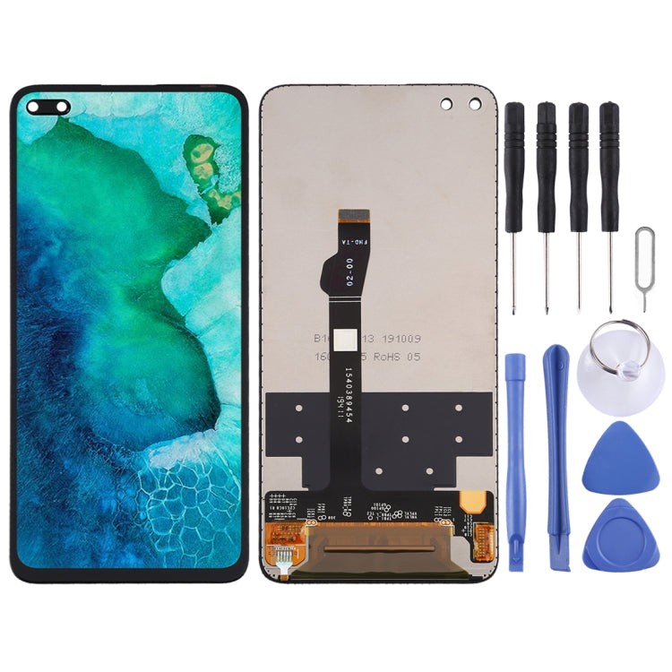 OEM LCD Screen for Huawei Nova 6 / WLZ-AL10 / WLZ-TL10 with Digitizer Full Assembly(Black) - free shipping - PMC TechLife - Order now!