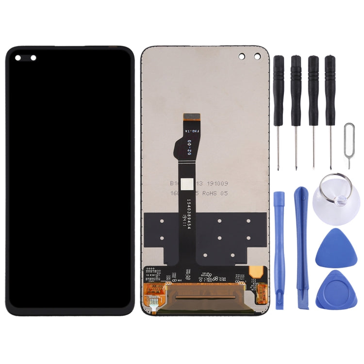 OEM LCD Screen for Huawei Nova 6 / WLZ-AL10 / WLZ-TL10 with Digitizer Full Assembly(Black) - free shipping - PMC TechLife - Order now!