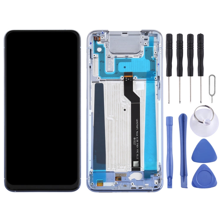 OEM LCD Screen for Asus Zenfone 6 ZS630KL I01WD Digitizer Full Assembly with Frame���Silver) - free shipping - PMC TechLife - Order now!