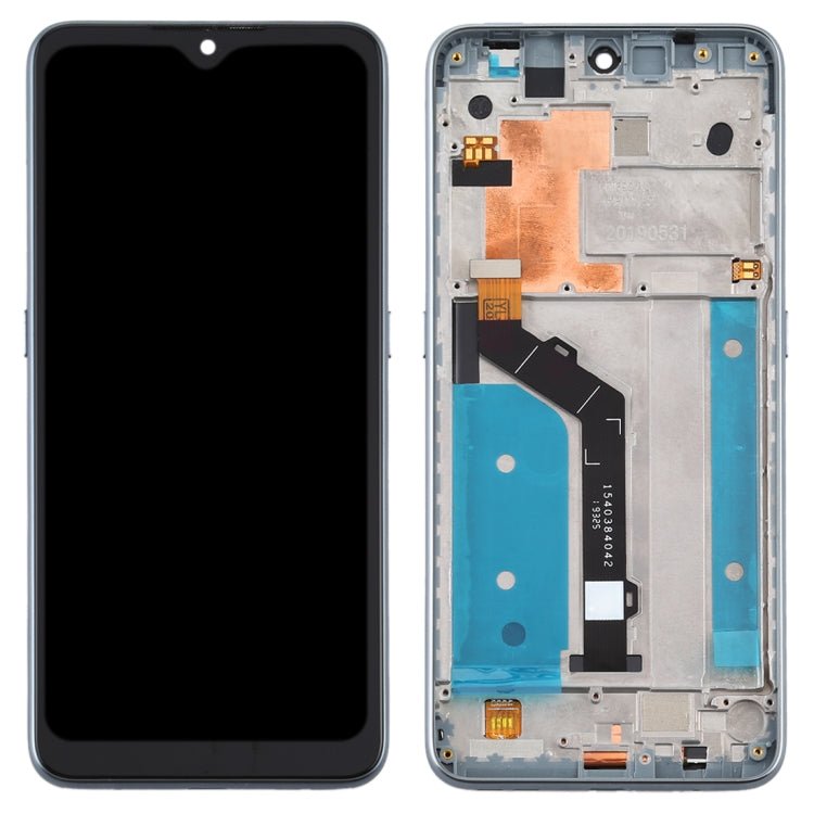 TFT LCD Screen for Nokia 6.2 TA-1198 TA-1200 TA-1187 TA-1201 Digitizer Full Assembly with Frame (Silver) - free shipping - PMC TechLife - Order now!