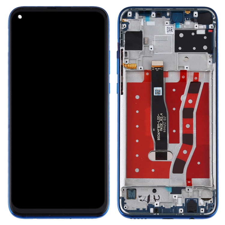 OEM LCD Screen for Huawei Nova 5i Digitizer Full Assembly with Frame(Blue) - free shipping - PMC TechLife - Order now!