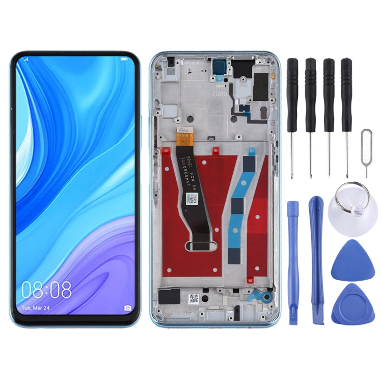 OEM LCD Screen for Huawei P smart Pro 2019 Digitizer Full Assembly with Frame(Blue) - LCD Screen by PMC Jewellery | Online Shopping South Africa | PMC Jewellery