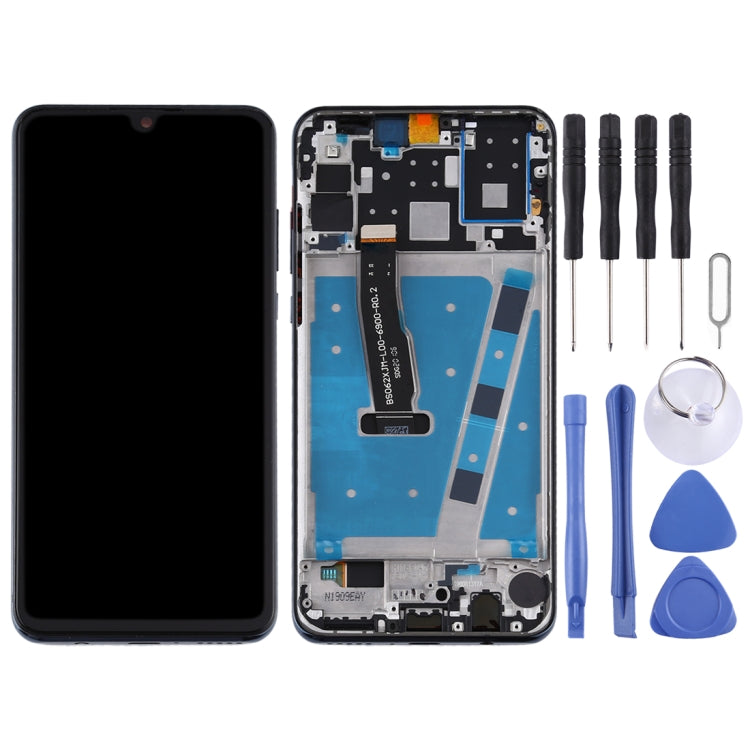 OEM LCD Screen for Huawei P30 Lite (RAM 4G / Standard Version) Digitizer Full Assembly with Frame(Black) - free shipping - PMC TechLife - Order now!