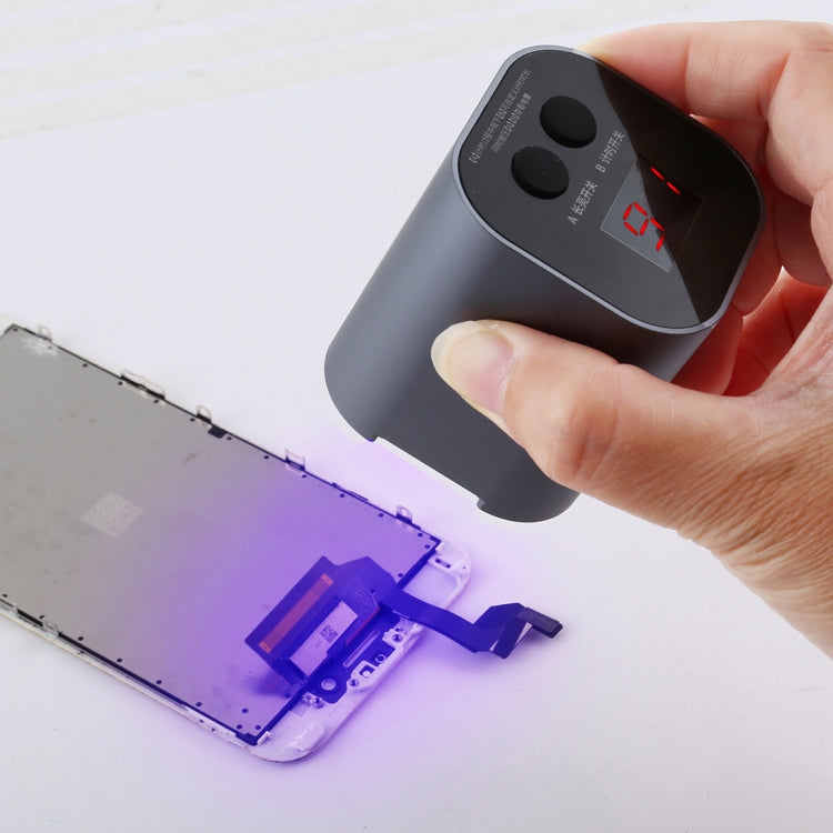 QIANLI 4W Rechargeable Intelligent Phone Repair UV Curing Lamp - free shipping - PMC TechLife - Order now!