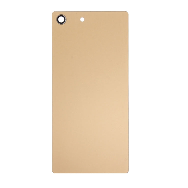 Back Battery Cover for Sony Xperia M5 (Gold) - Back Cover by PMC TechLife | Online Shopping South Africa | PMC TechLife