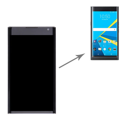 Original LCD Screen for BlackBerry Priv Digitizer Full Assembly with Frame(Black) - For BlackBerry by PMC Jewellery | Online Shopping South Africa | PMC Jewellery