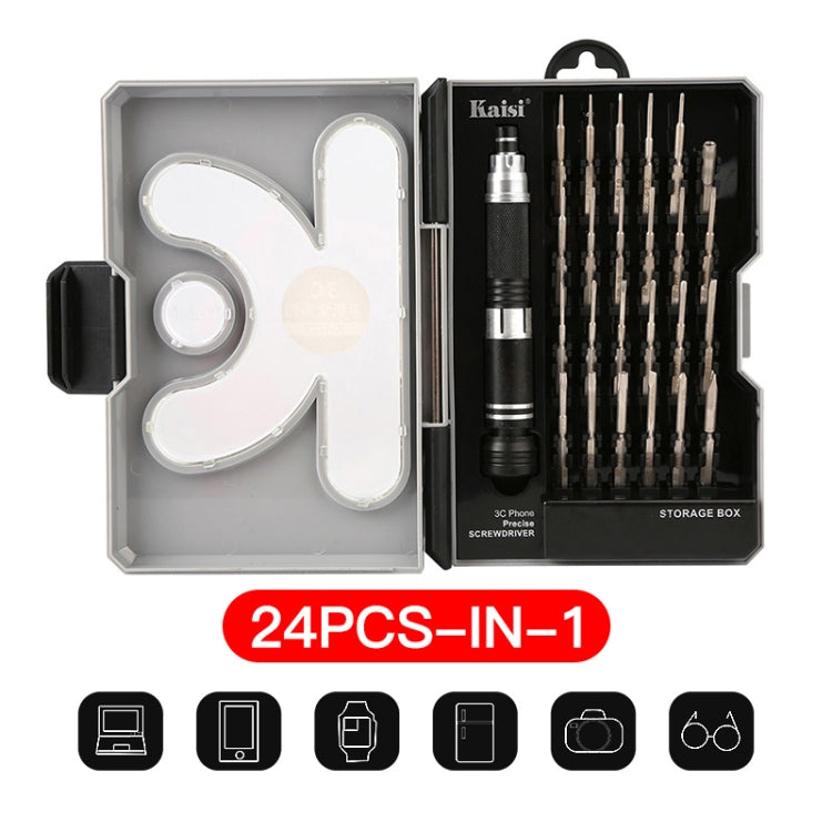 Kaisi KS-1726 24 in 1 Multifunctional Precision Screwdriver Set - Screwdriver Set by Kaisi | Online Shopping South Africa | PMC TechLife | Buy Now Pay Later Mobicred