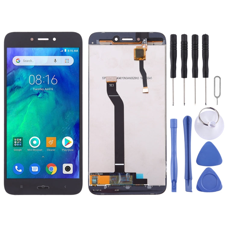 TFT LCD Screen for Xiaomi Redmi Go with Digitizer Full Assembly(Black) - free shipping - PMC TechLife - Order now!