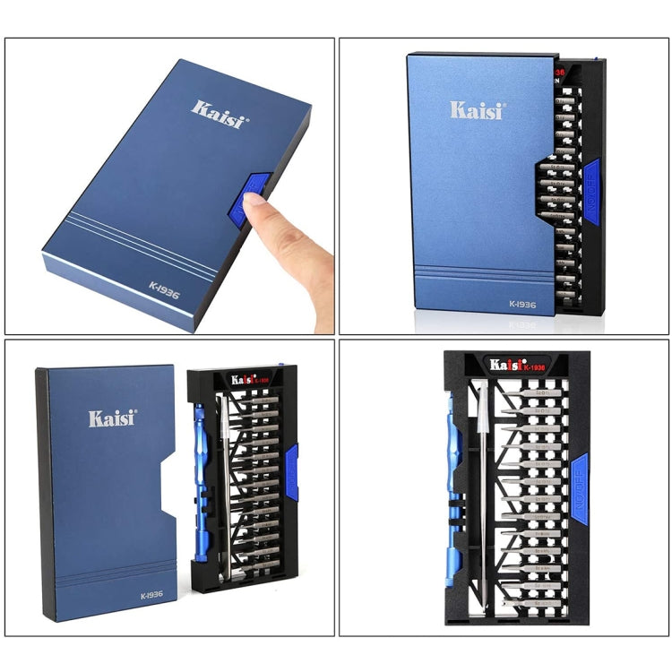 Kaisi K-1936 36 in 1 Precision Screwdriver Set Electronic Repair Tool Kit - free shipping - PMC TechLife - Order now!
