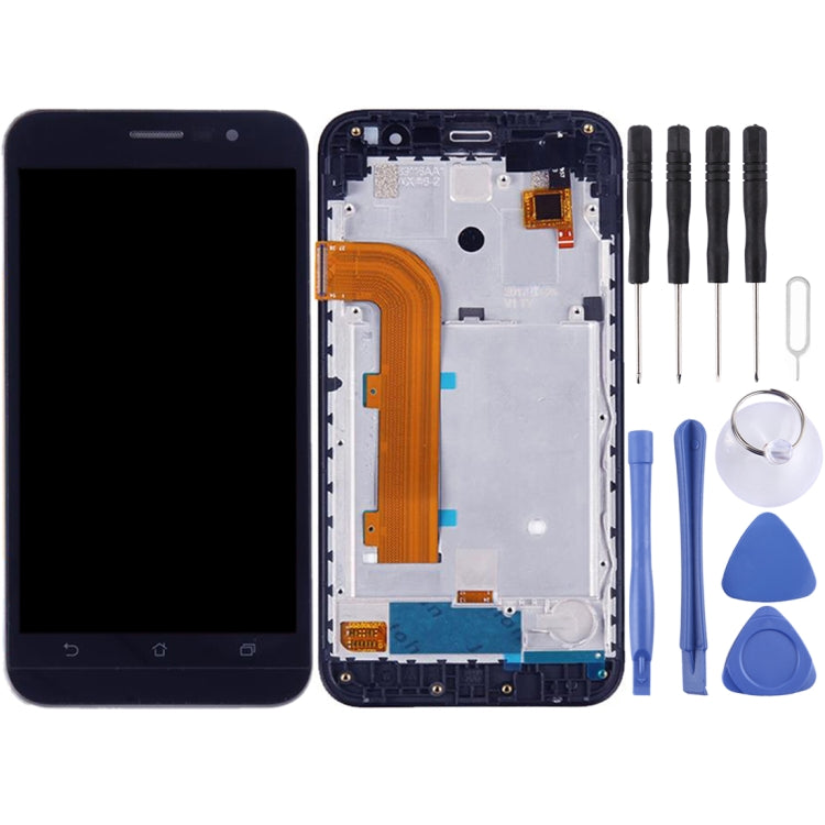OEM LCD Screen for ASUS Zenfone Ir ZB500KL X00AD Digitizer Full Assembly with Frame���Black) - free shipping - PMC TechLife - Order now!