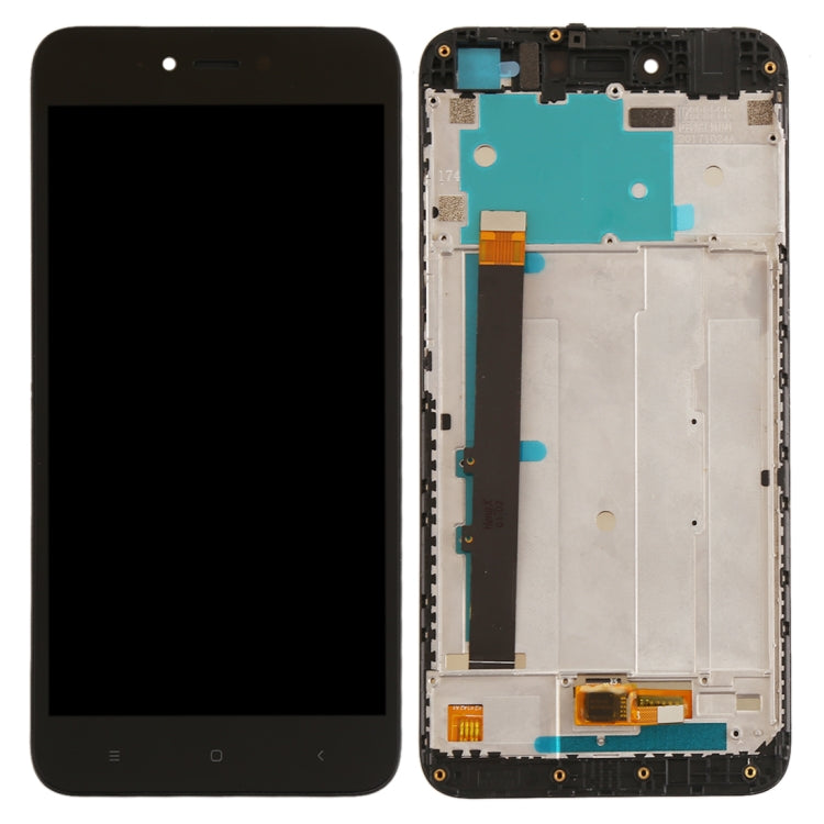 TFT LCD Screen for Xiaomi Redmi Note 5A Digitizer Full Assembly with Frame(Black) - free shipping - PMC TechLife - Order now!