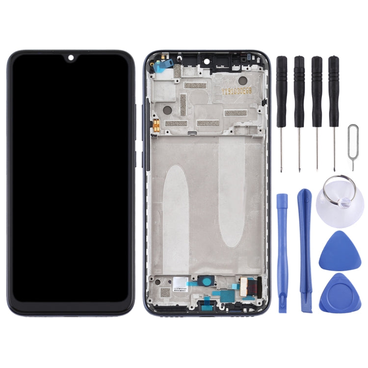 TFT LCD Screen for Xiaomi Mi CC9e / Mi A3 Digitizer Full Assembly with Frame(Black) - LCD Screen by PMC Jewellery | Online Shopping South Africa | PMC Jewellery