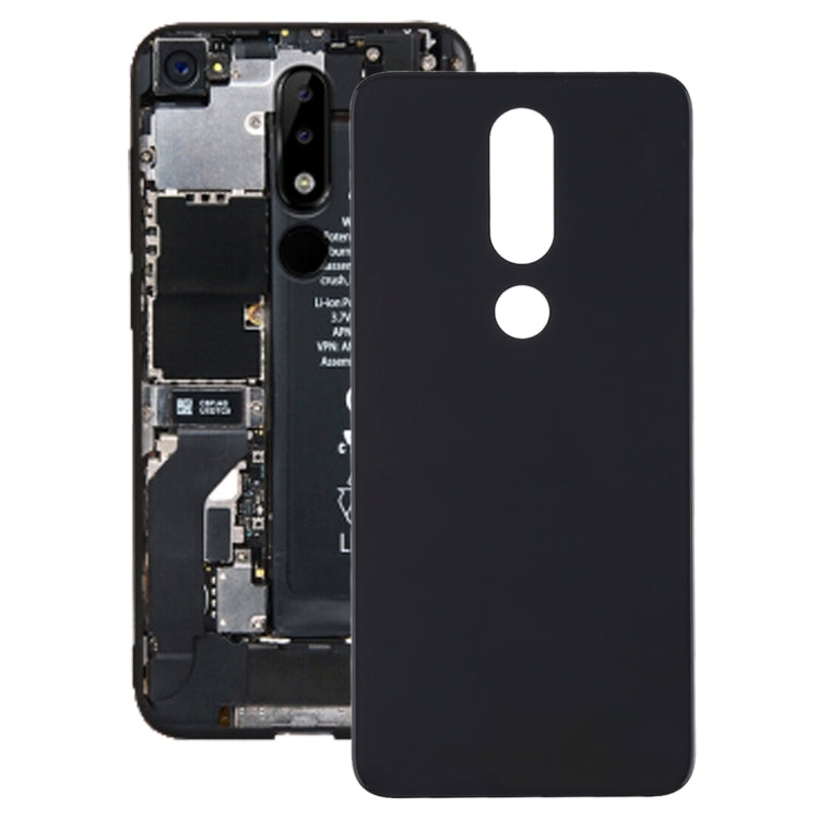 Back Cover for Nokia 5.1 Plus (X5)(Black) - free shipping - PMC TechLife - Order now!
