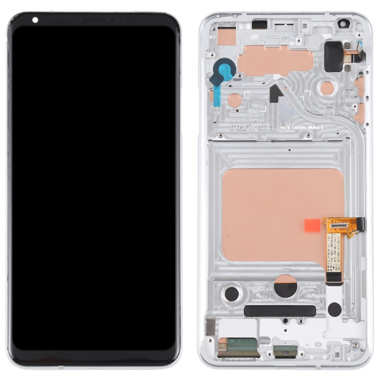 LCD Screen and Digitizer Full Assembly with Frame for LG V30(Silver) - free shipping - PMC TechLife - Order now!