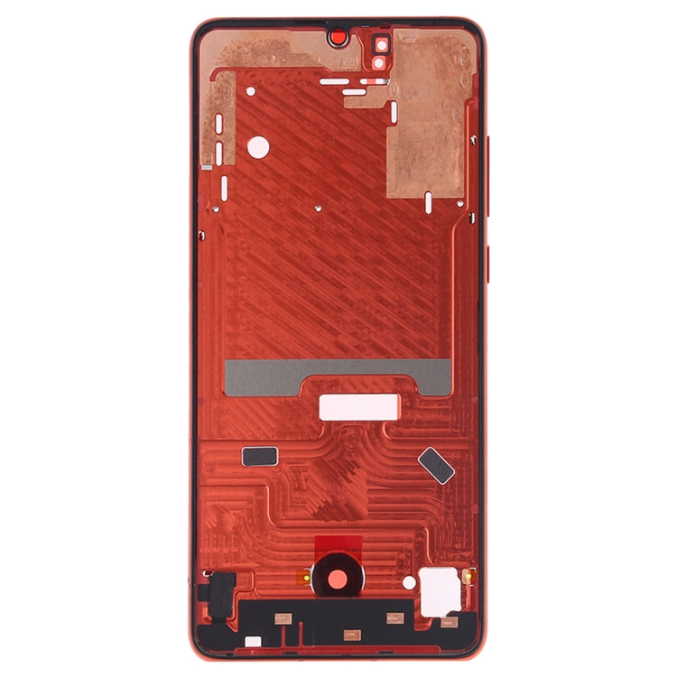 Front Housing LCD Frame Bezel Plate with Side Keys for Huawei P30(Orange) - Full Housing Cover by PMC Jewellery | Online Shopping South Africa | PMC Jewellery