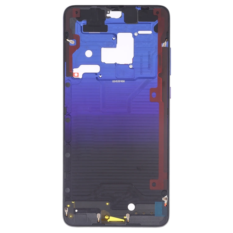 Front Housing LCD Frame Bezel Plate with Side Keys for Huawei Mate 20(Twilight Blue) - Full Housing Cover by PMC Jewellery | Online Shopping South Africa | PMC Jewellery