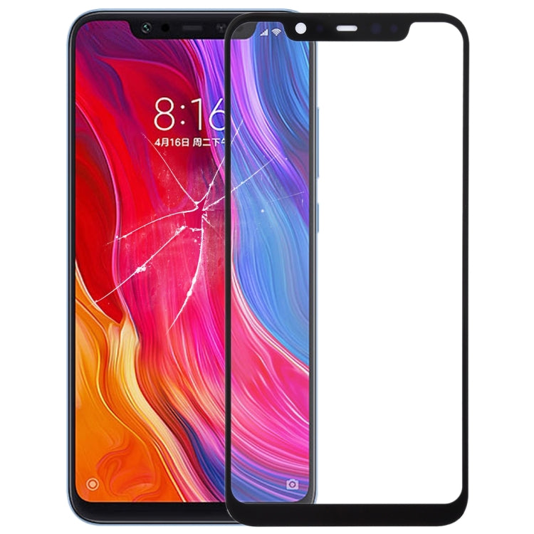 Front Screen Outer Glass Lens for Xiaomi Mi 8(Black) - free shipping - PMC TechLife - Order now!
