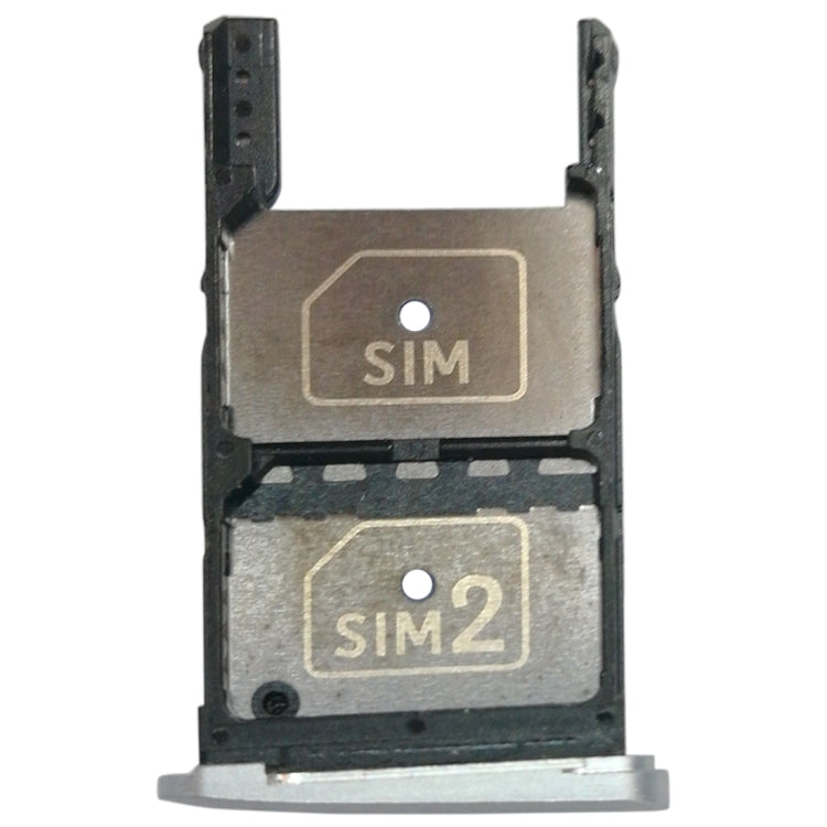 2 SIM Card Tray + Micro SD Card Tray for Motorola Moto Z Play(Silver) - free shipping - PMC TechLife - Order now!