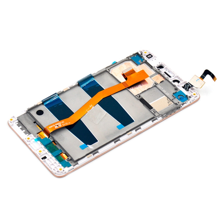 OEM LCD Screen for 5.5 inch Lenovo K6 Note K53a48 Digitizer Full Assembly with Frame (Gold) - LCD Screen by PMC TechLife | Online Shopping South Africa | PMC TechLife