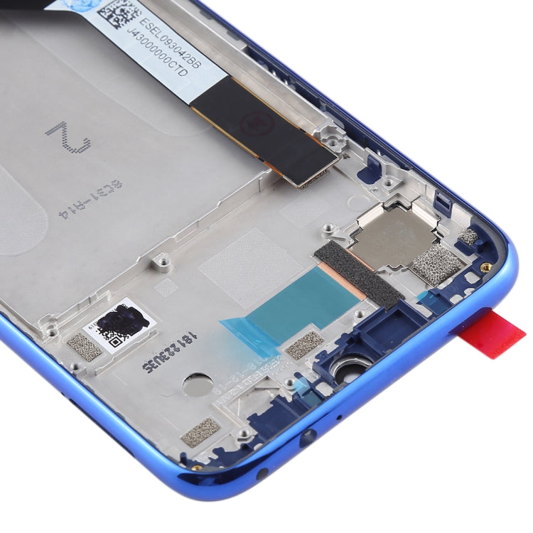 TFT LCD Screen for Xiaomi Redmi Note 7 / Redmi Note 7 Pro Digitizer Full Assembly with Frame(Blue) - free shipping - PMC TechLife - Order now!