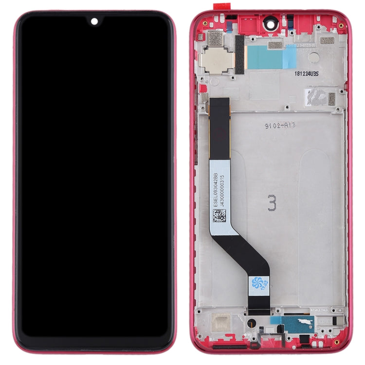 TFT LCD Screen for Xiaomi Redmi Note 7 / Redmi Note 7 Pro Digitizer Full Assembly with Frame(Red) - LCD Screen by PMC Jewellery | Online Shopping South Africa | PMC Jewellery