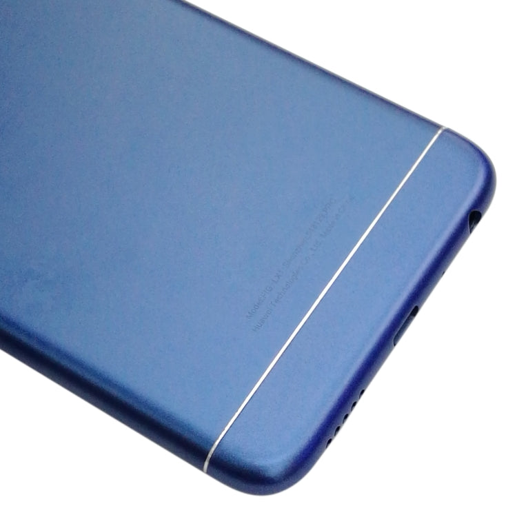 For Huawei P smart (Enjoy 7S) Back Cover(Blue) - Back Cover by PMC Jewellery | Online Shopping South Africa | PMC Jewellery