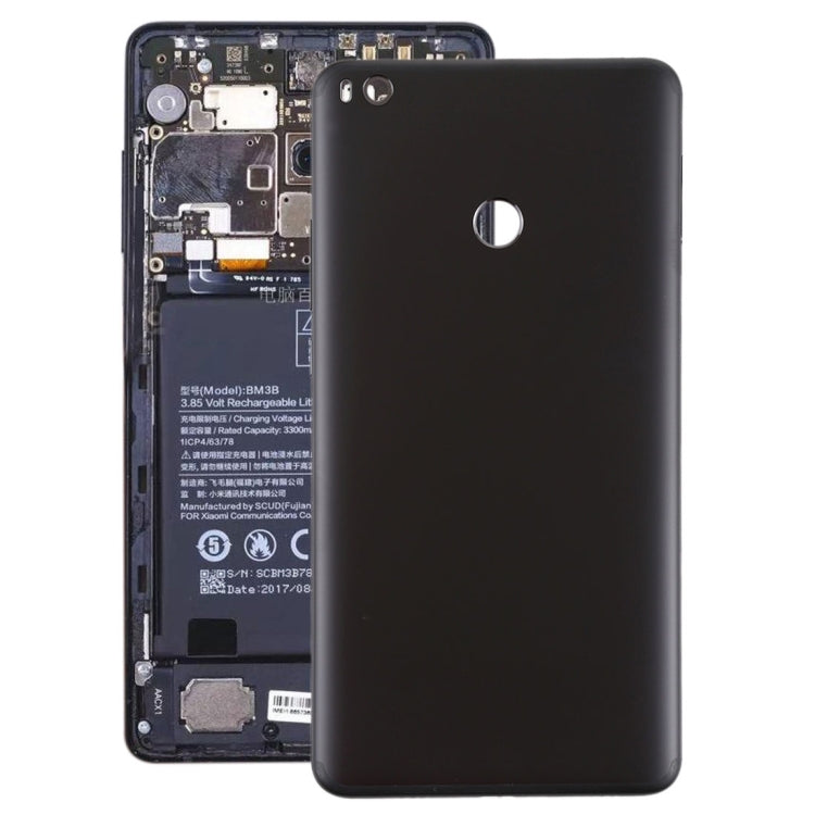 Battery Back Cover for Xiaomi Mi Max 2 (Black) - Back Cover by PMC TechLife | Online Shopping South Africa | PMC TechLife