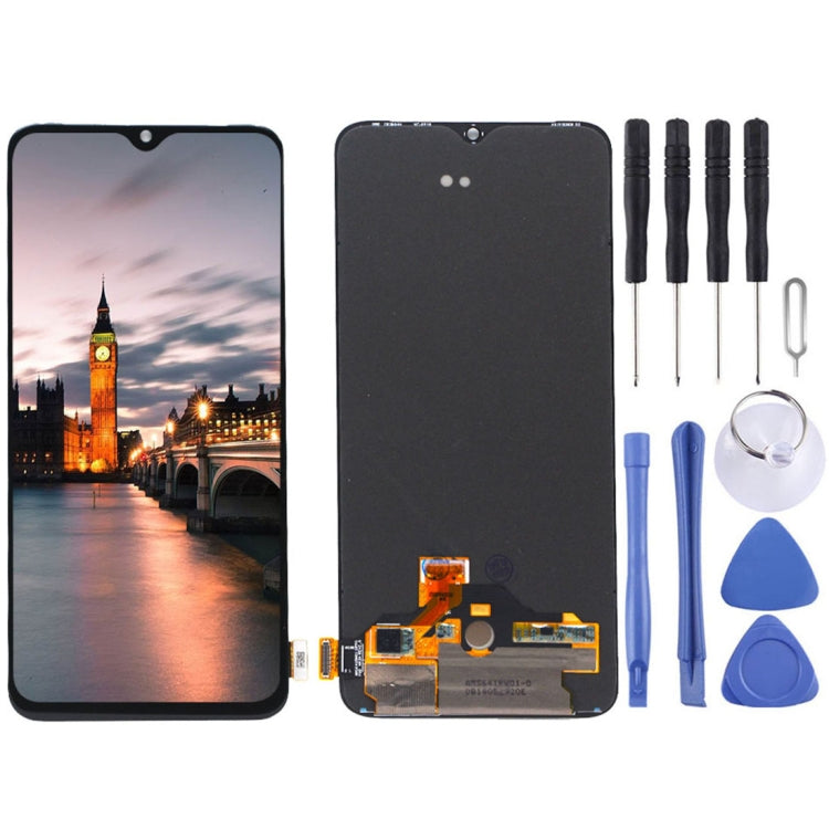 For OnePlus 7 Original AMOLED Material LCD Screen and Digitizer Full Assembly (Black) - free shipping - PMC TechLife - Order now!