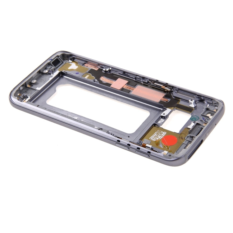 For Galaxy S7 / G930 Front Housing LCD Frame Bezel Plate (Grey) - Frame Bezel Plate by PMC Jewellery | Online Shopping South Africa | PMC Jewellery