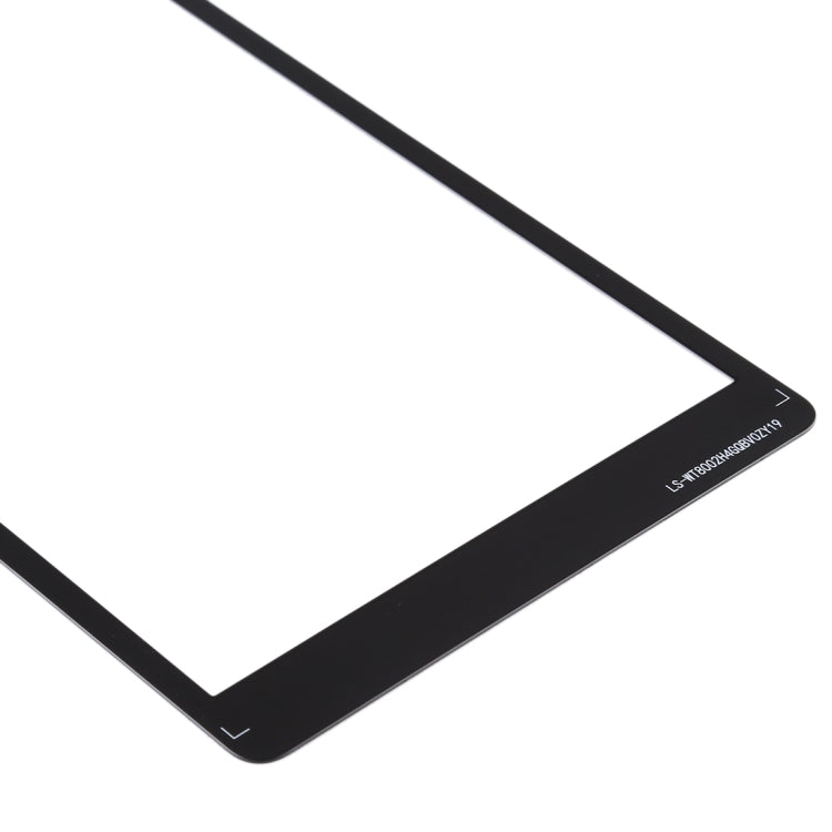 For Galaxy Tab A 8.0 2019 SM-T290 (WIFI Version)  Front Screen Outer Glass Lens (Black) - Outer Glass Lens by PMC Jewellery | Online Shopping South Africa | PMC Jewellery