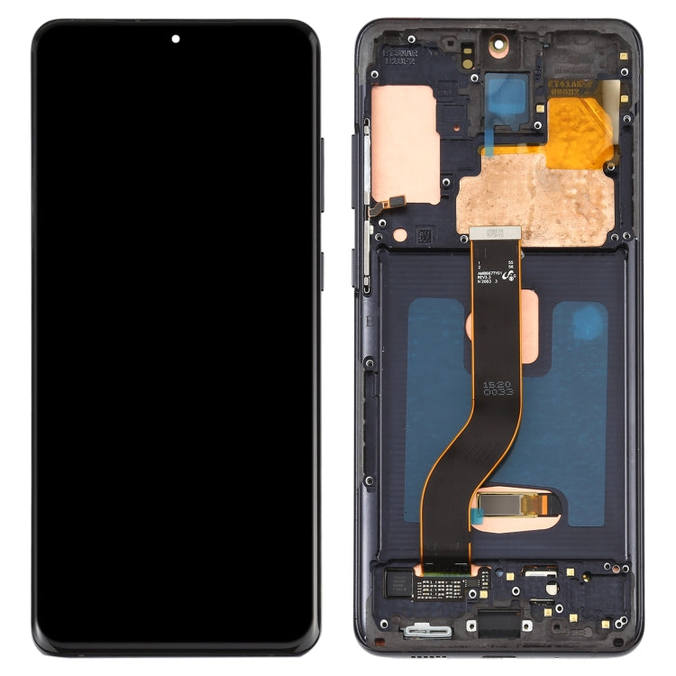 Original Dynamic AMOLED LCD Screen for Galaxy S20+ 4G Digitizer Full Assembly with Frame (Black) - LCD Screen by PMC Jewellery | Online Shopping South Africa | PMC Jewellery