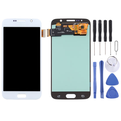 OLED LCD Screen for Samsung Galaxy S6 with Digitizer Full Assembly (White) - LCD Screen by PMC Jewellery | Online Shopping South Africa | PMC Jewellery