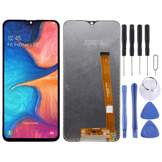 Original Super AMOLED LCD Screen for Samsung Galaxy A20e with Digitizer Full Assembly - LCD Screen by PMC Jewellery | Online Shopping South Africa | PMC Jewellery