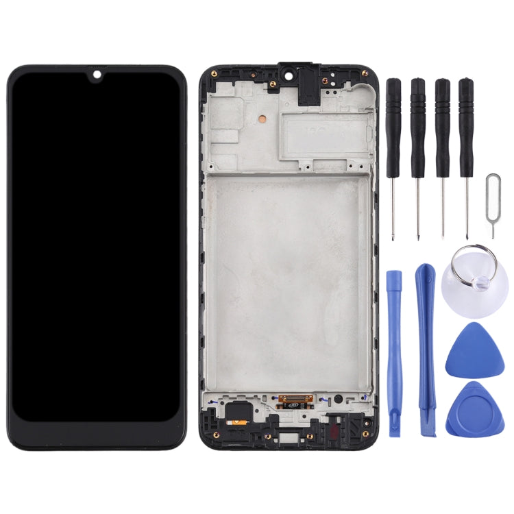 TFT LCD Screen for Samsung Galaxy M21 / SM-M215 Digitizer Full Assembly with Frame (Black) - LCD Screen by PMC Jewellery | Online Shopping South Africa | PMC Jewellery